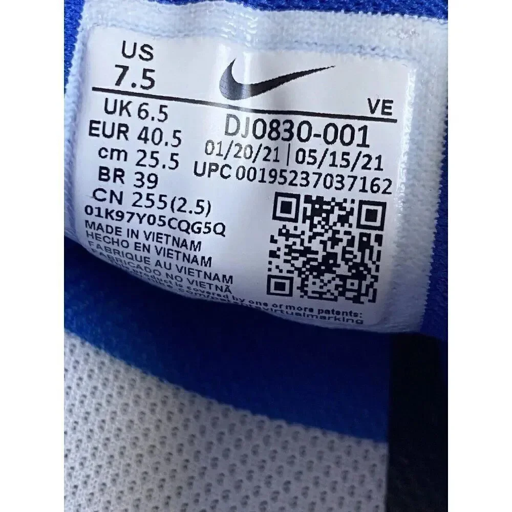 Nike Air Zoom‎ Pegasus 38 Kentucky UK Wildcats Shoes DJ0830-001 Men's Size 7.5